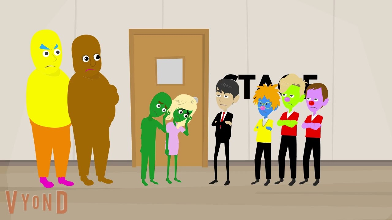 Oscar the Grouch & Grundgetta Ruins Little Chrissy & The Alphabeats' Concert/Grounded A Vyond Video