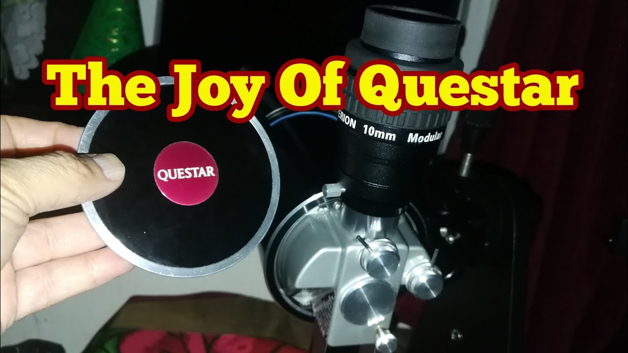 The Joy Of Questar / Using A Questar Maksutov Telescope Is Easy