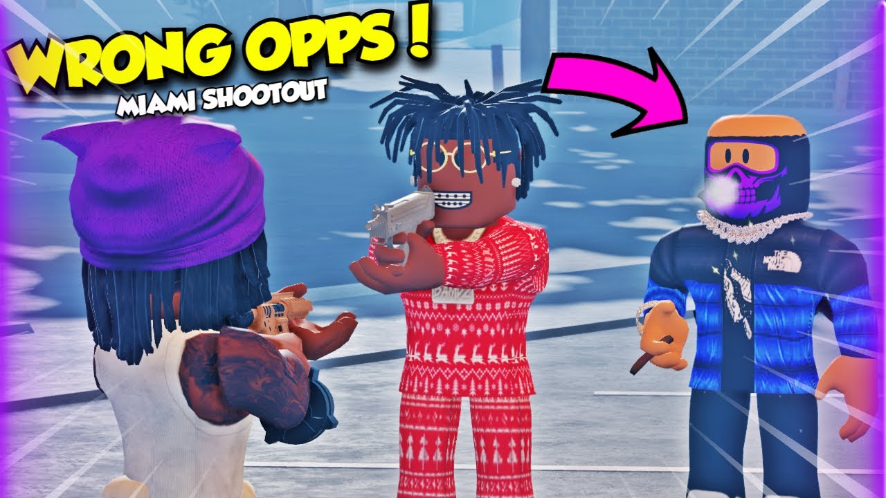 ROBBING MY OPPS IN THIS NEW MIAMI ROBLOX HOOD GAME!