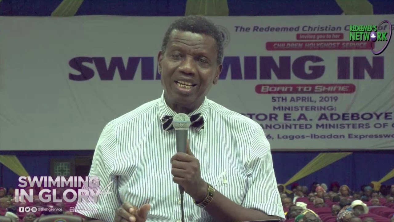 PASTOR E. A. ADEBOYE SERMON//SWIMMING IN GLORY 4 - BORN TO SHINE  2