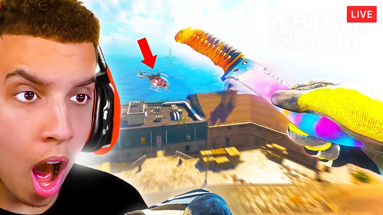 Reacting to 200 IQ MOVEMENT KING on Rebirth Island!