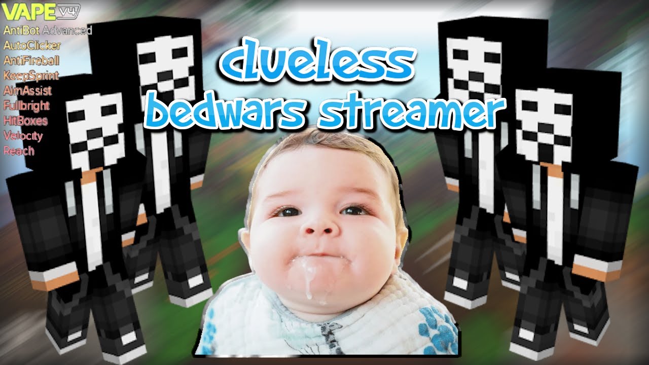 Trolling a Bedwars Streamer with BLATANT Cheats 😱🧑🏿&zwj;💻