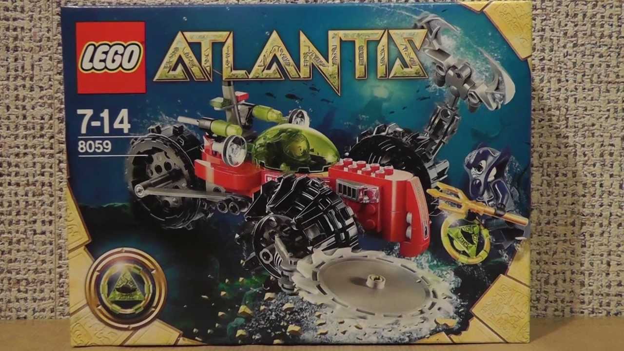 LEGO ATLANTIS 8059 ODKRYWCA DNA MORSKIEGO