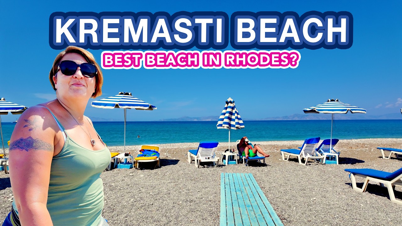 KREMASTI BEACH Rhodes, Greece - A look around Greek paradise!
