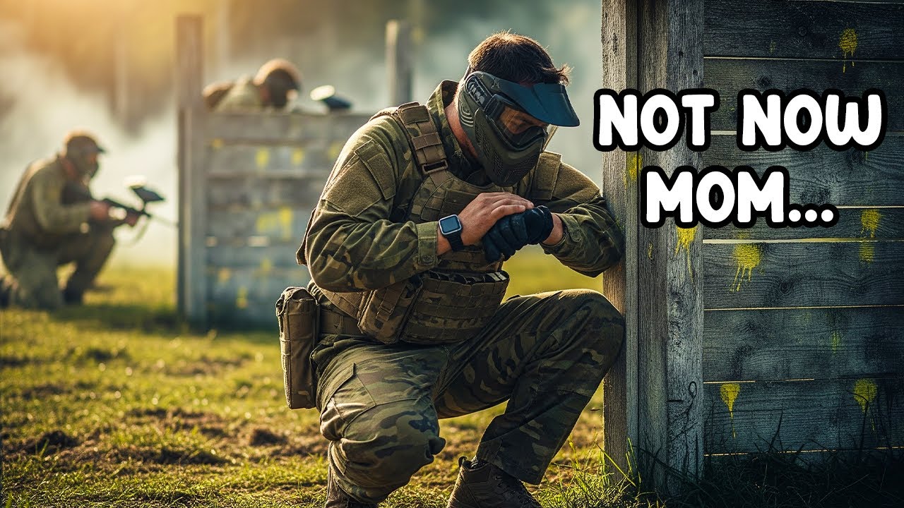 Who Answers the Phone at a Paintball Game?!