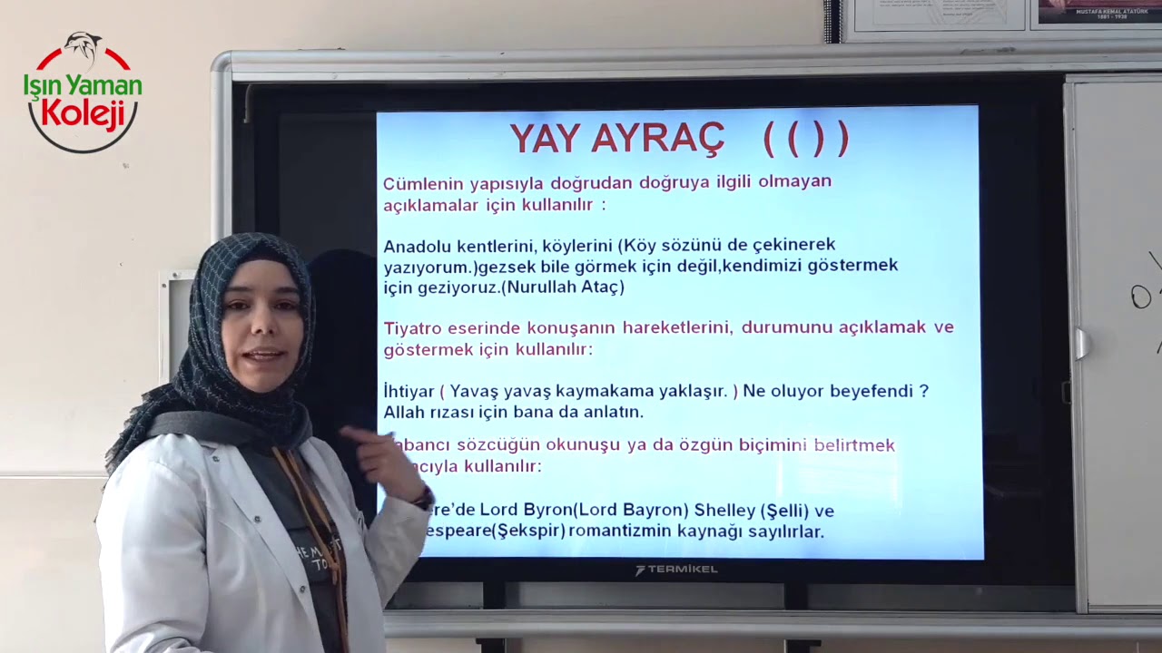 5. Ve 6. Sınıf Türkçe, Noktalama İşaretleri 3