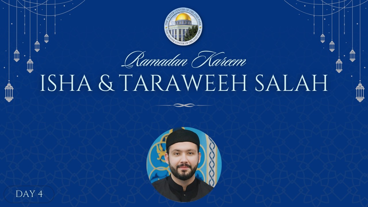 4th Night of Ramadan w/Sheikh Hassan Ali Kasi | Taraweeh Prayer (02/20/2026)