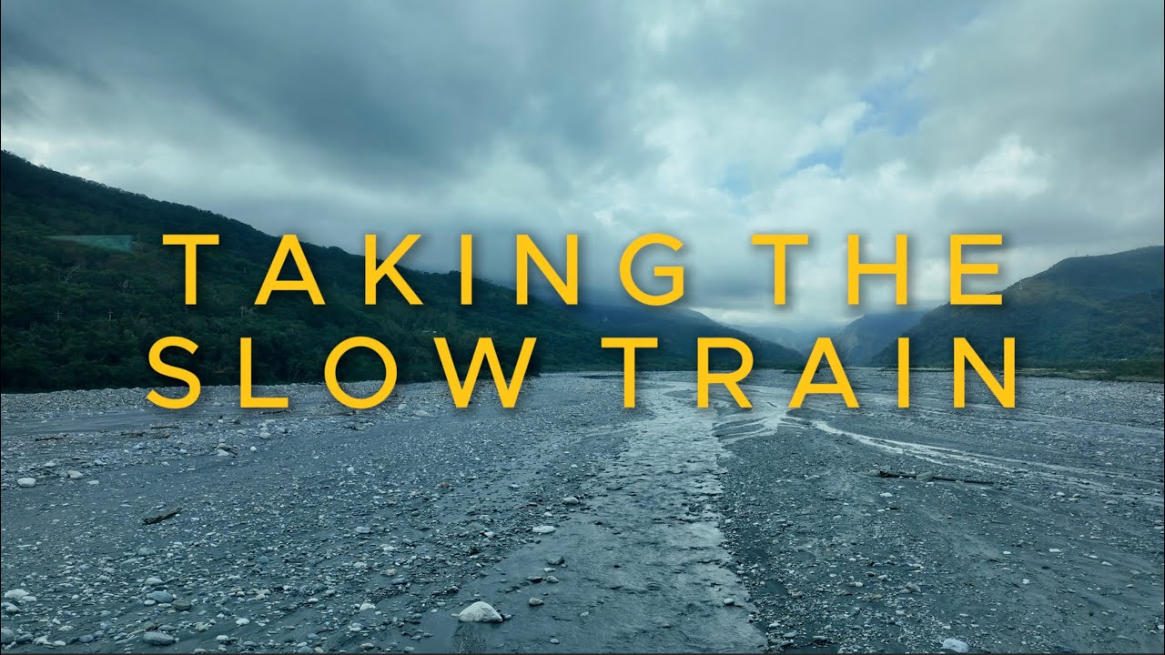 Slow Taiwan Train Journey 🇹🇼 | Taitung to Hualien Through the East Rift Valley
