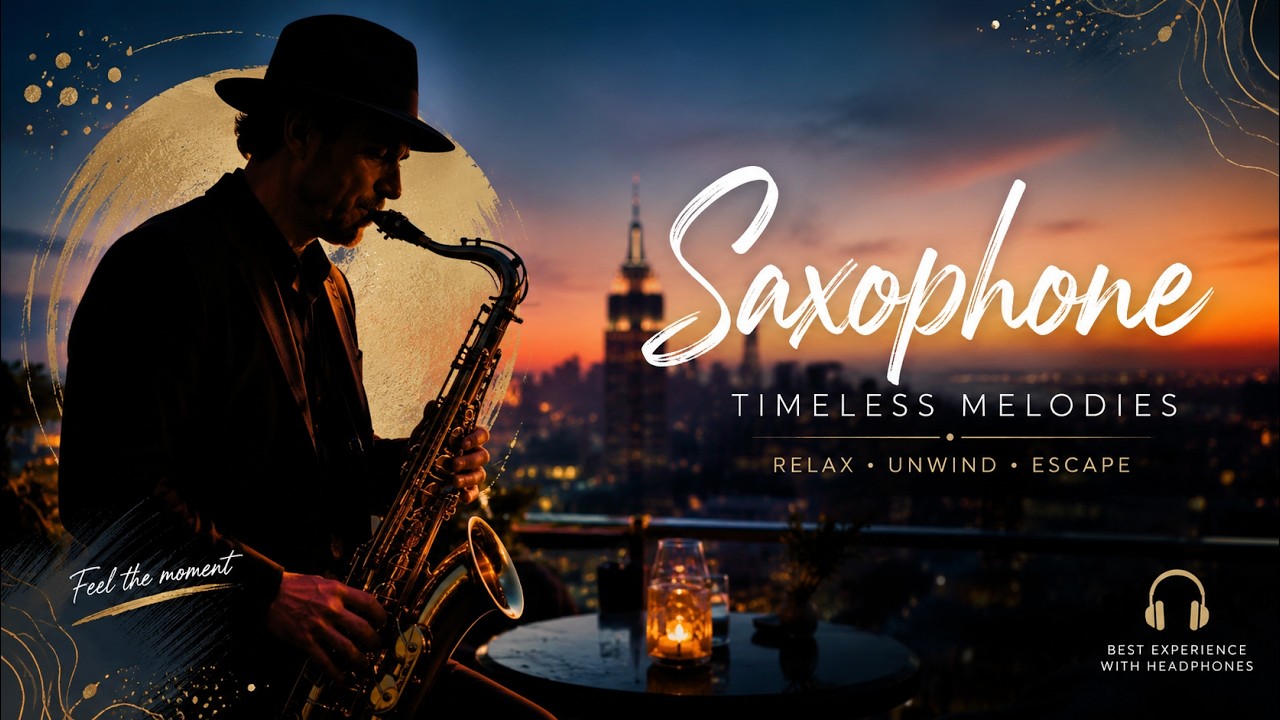 Midnight Saxophone Dreams 🌙 Smooth Jazz Instrumentals for Quiet Nights