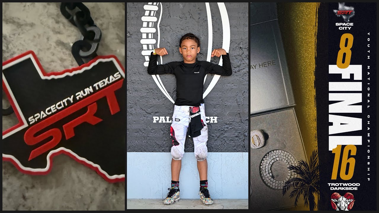 Space City SRT (TX) vs Trotwood Darkside (OH) | 6U Youth Football Nationals | BATTLE