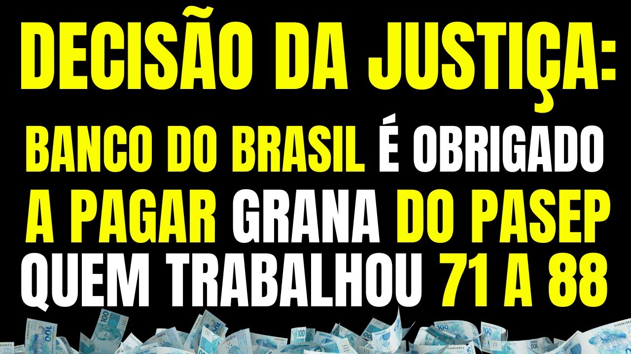 💵 QUEM TRABALHOU ENTRE 1971 E 1988 PODE TER DIREITO ⚖️