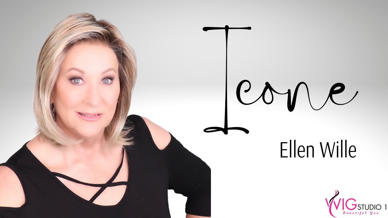 Ellen Wille ICONE Wig Review | Champagne Rooted | CRAZY WIG LADY