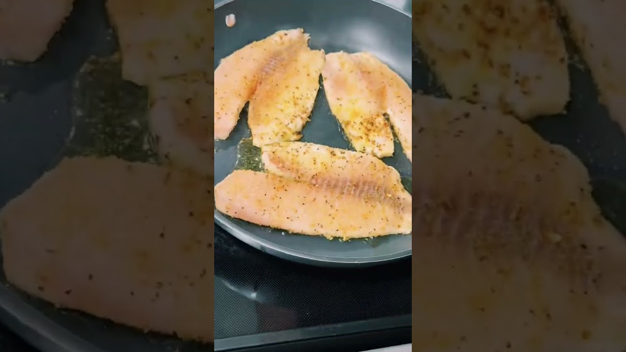 Filete de tilapia frito