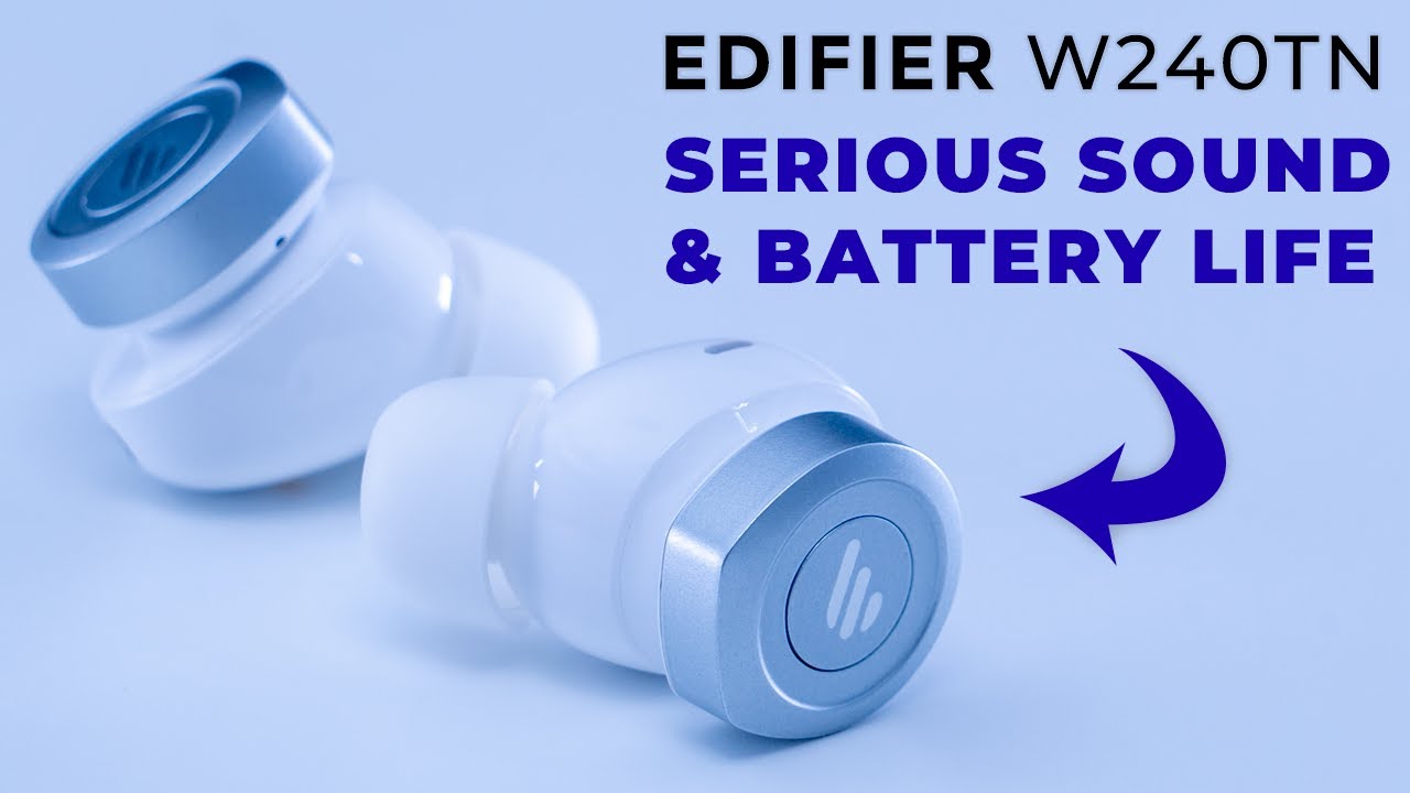 Edifier W240TN Review - ANC Earbuds With SERIOUS Sound!