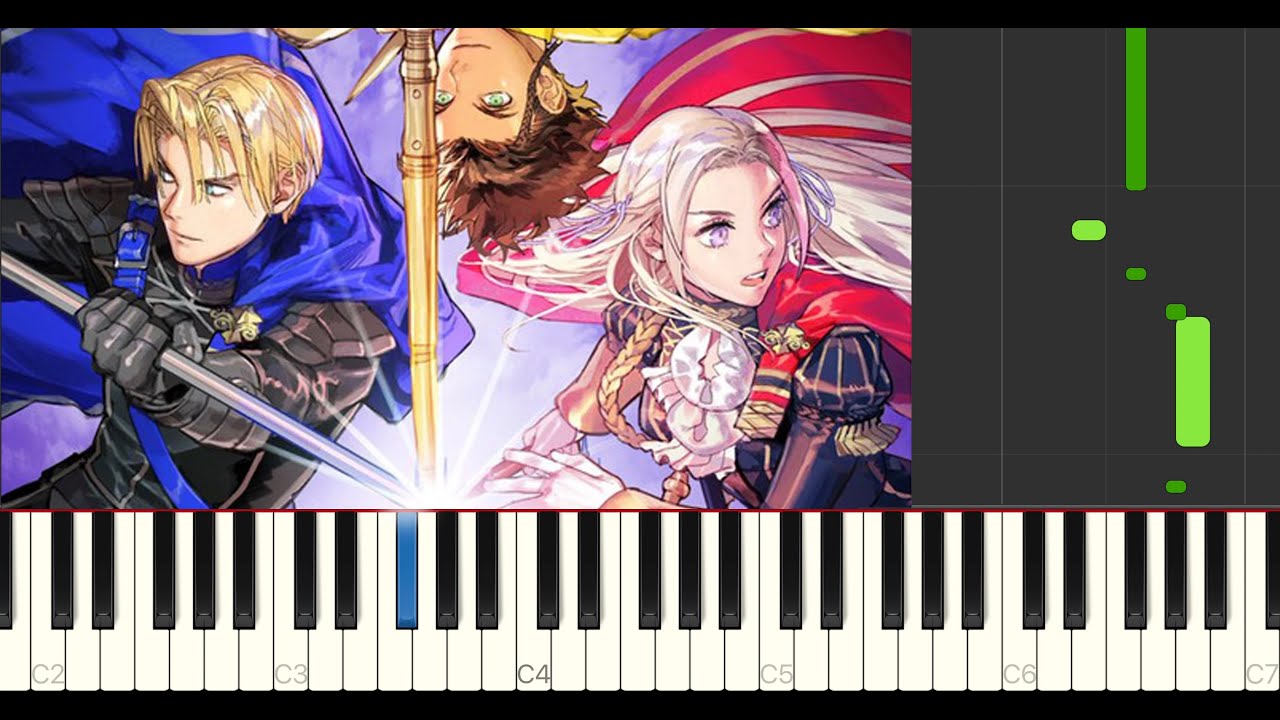 Monastery Theme (Fire Emblem: 3 Houses) - Piano