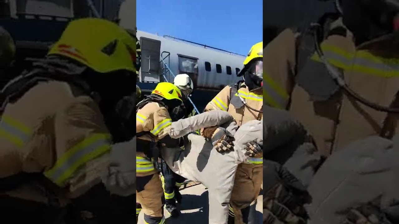 DHMİ Erzincan Uçak Yangın Eğitim Simülatörü