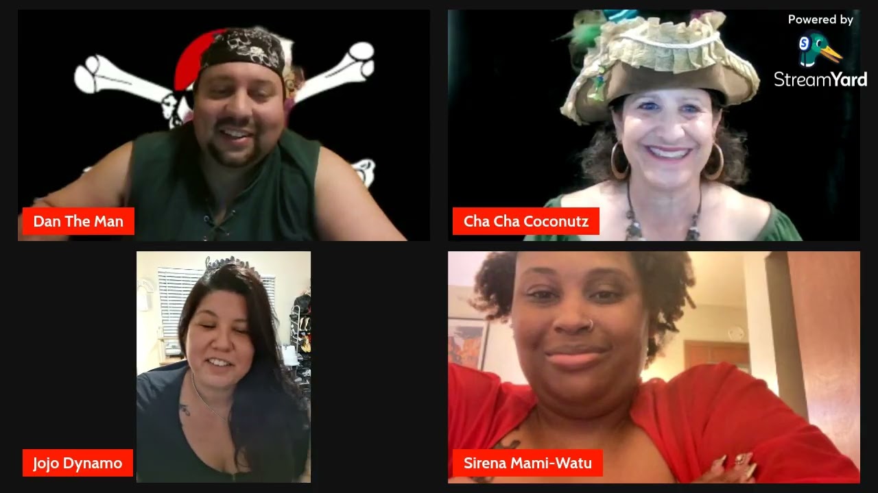 Dan-A-Plooza Mermaids & Pirates Panel 