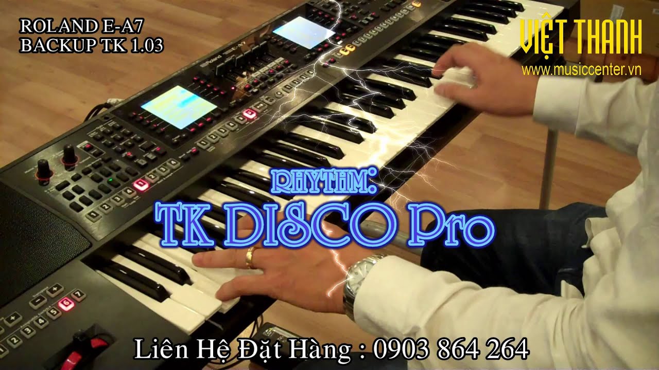 Điệu tiếng làm show cho Roland E-A7 | Bản BACKUP tháng 3-2016