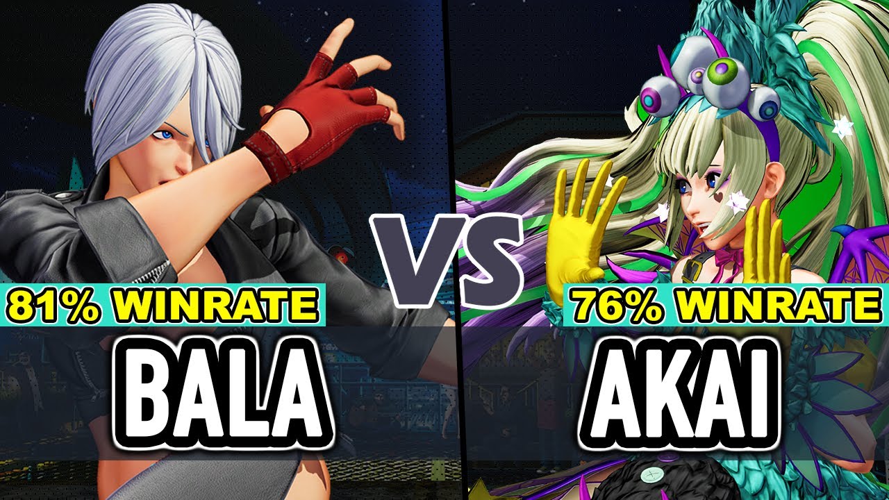 KOF XV ▰ BALA (Ángel/K'/Iori) vs AKAI (Sylvie/Andy/Benimaru) ▰ The King of Fighters XV