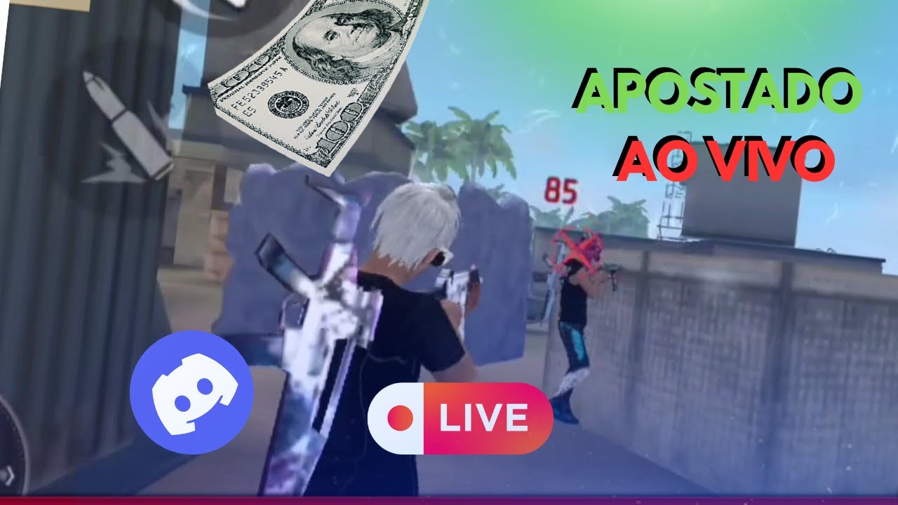 ♦️ AO VIVO! APOSTADO FREE FIRE COM INSCRITOS - MOBILE HUD 2 DEDOS