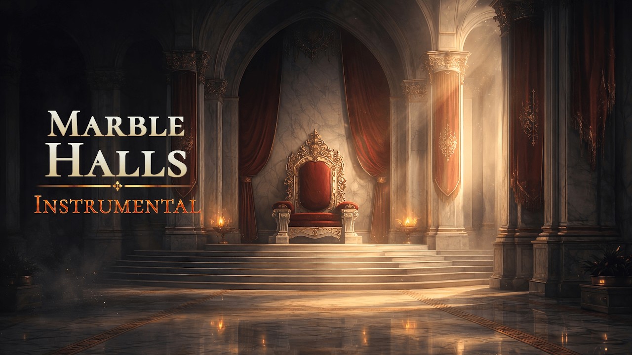 Marble Halls | Fantasy Bard Music (Instrumental) | The Dunkestbard