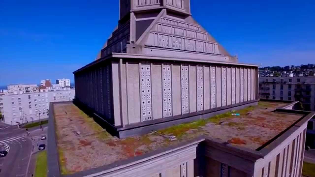 Le Havre : Perret voyage en drone...