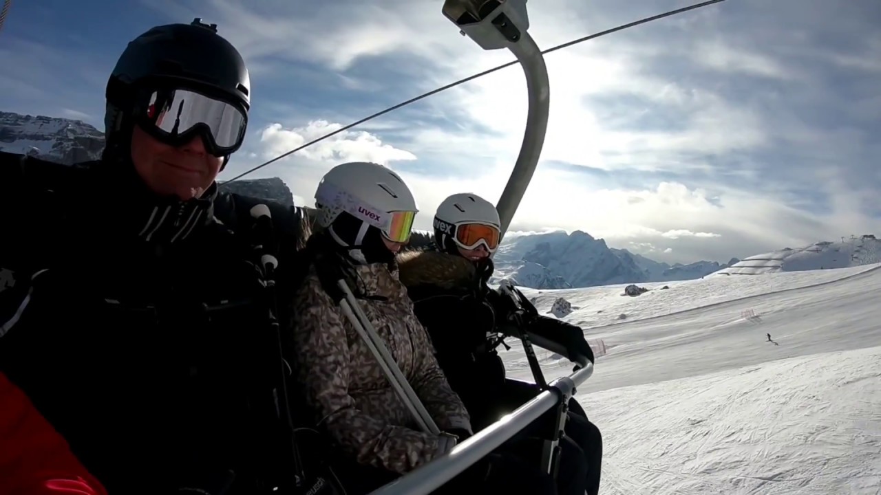 wjazd i zjazd z najwyższego szczytu Dolomitów - Marmolada 2018