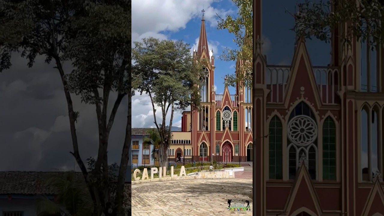 Bendecida tarde en el municipio de La Capilla en #Boyac&aacute;, con su parque reci&eacute;n renovado.