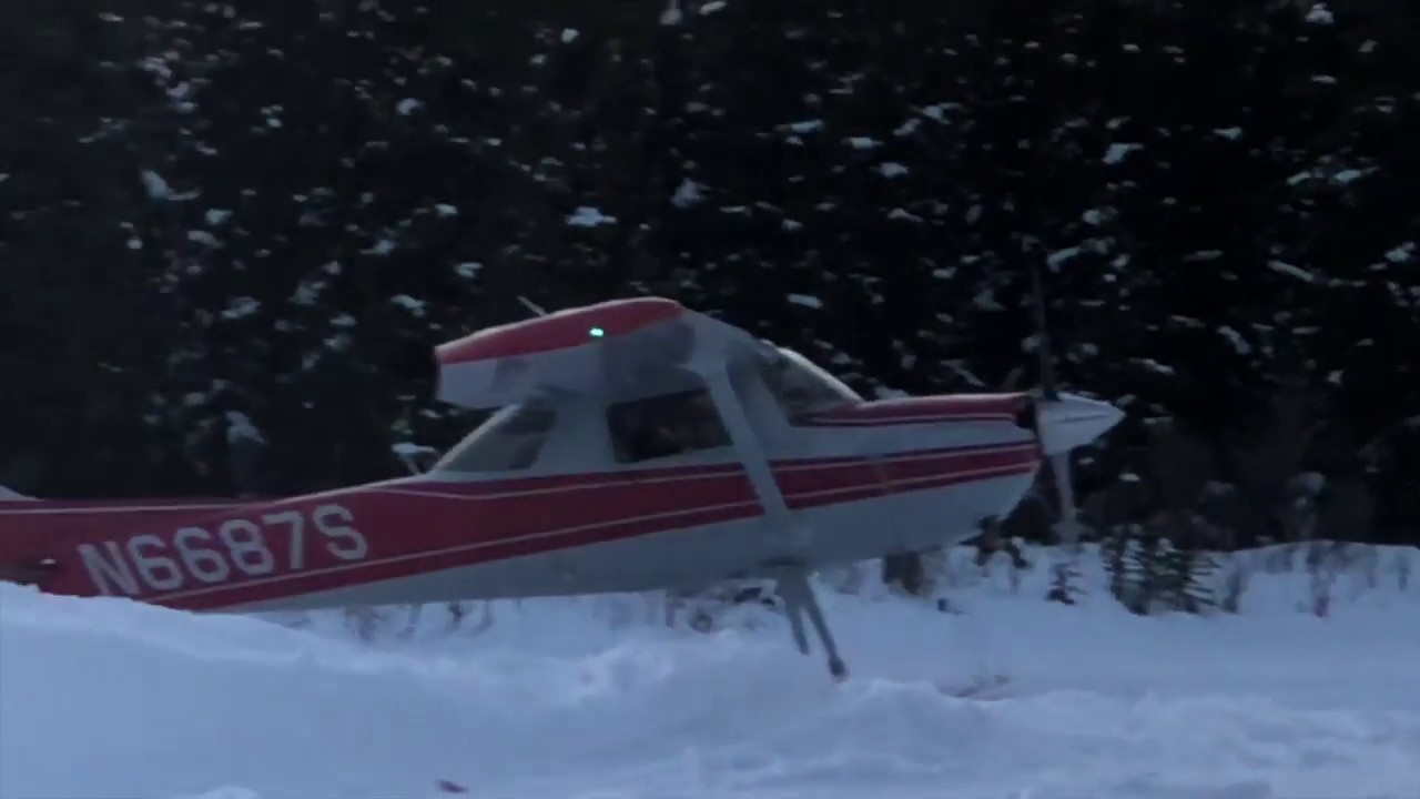 Cessna Ski Flying Alaska
