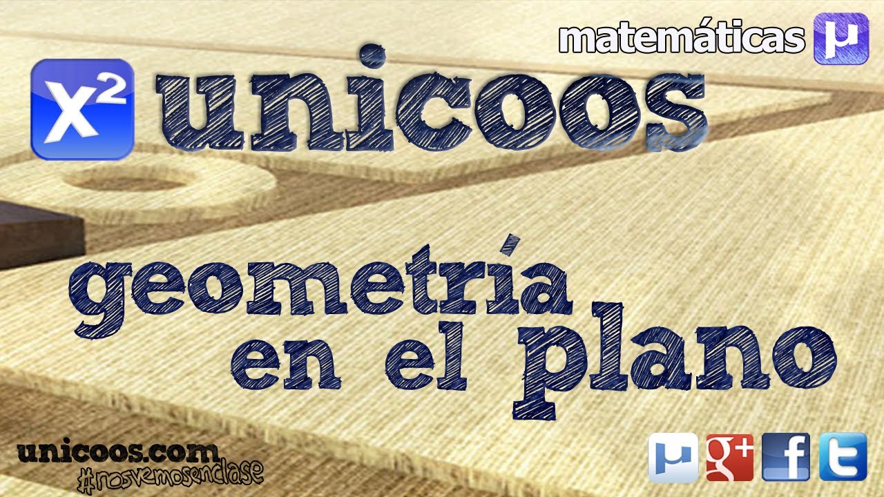 Recta Paralela y Perpendicular SECUNDARIA (4ºESO) geometria plana