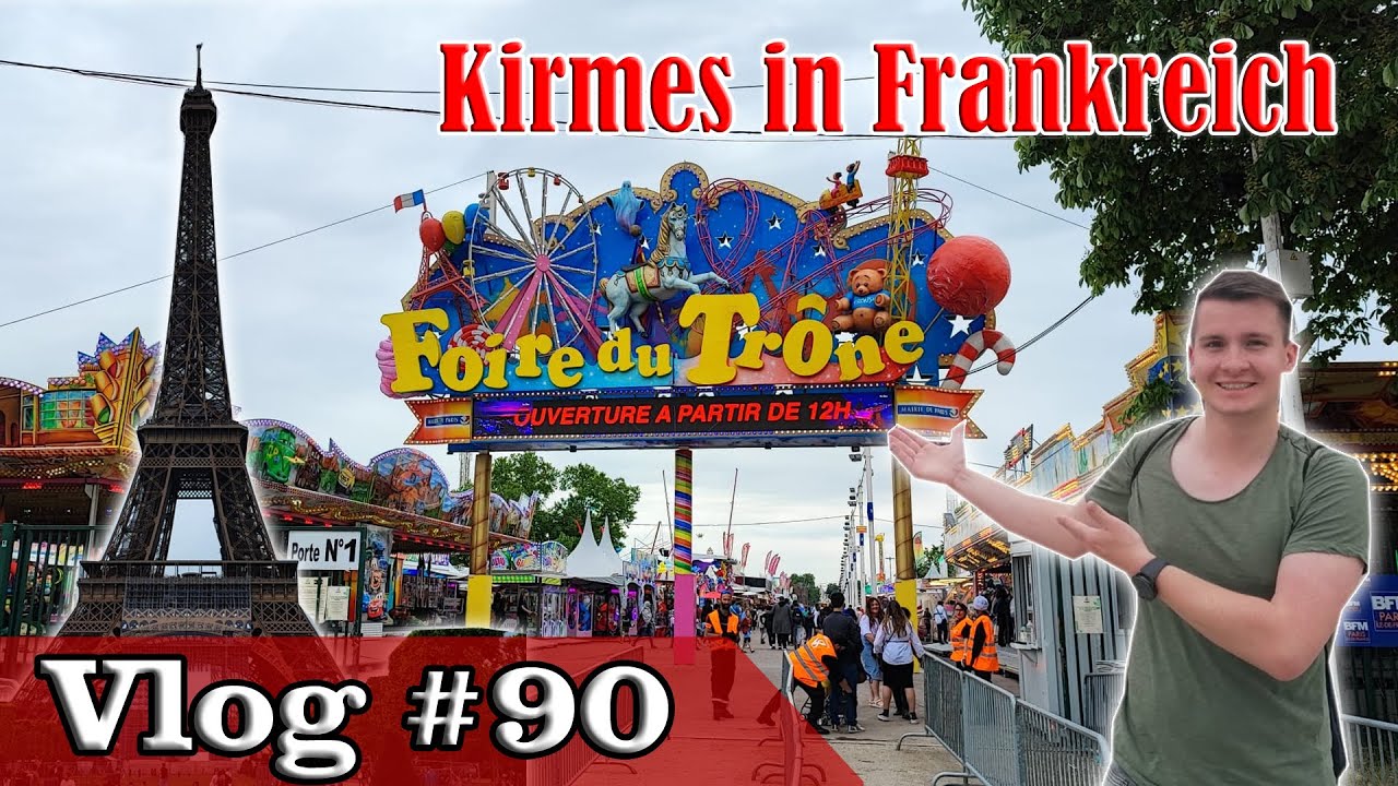 Kirmes in Frankreich! Foire du Trone Paris 2022 | Vlog #90 [FULL HD]