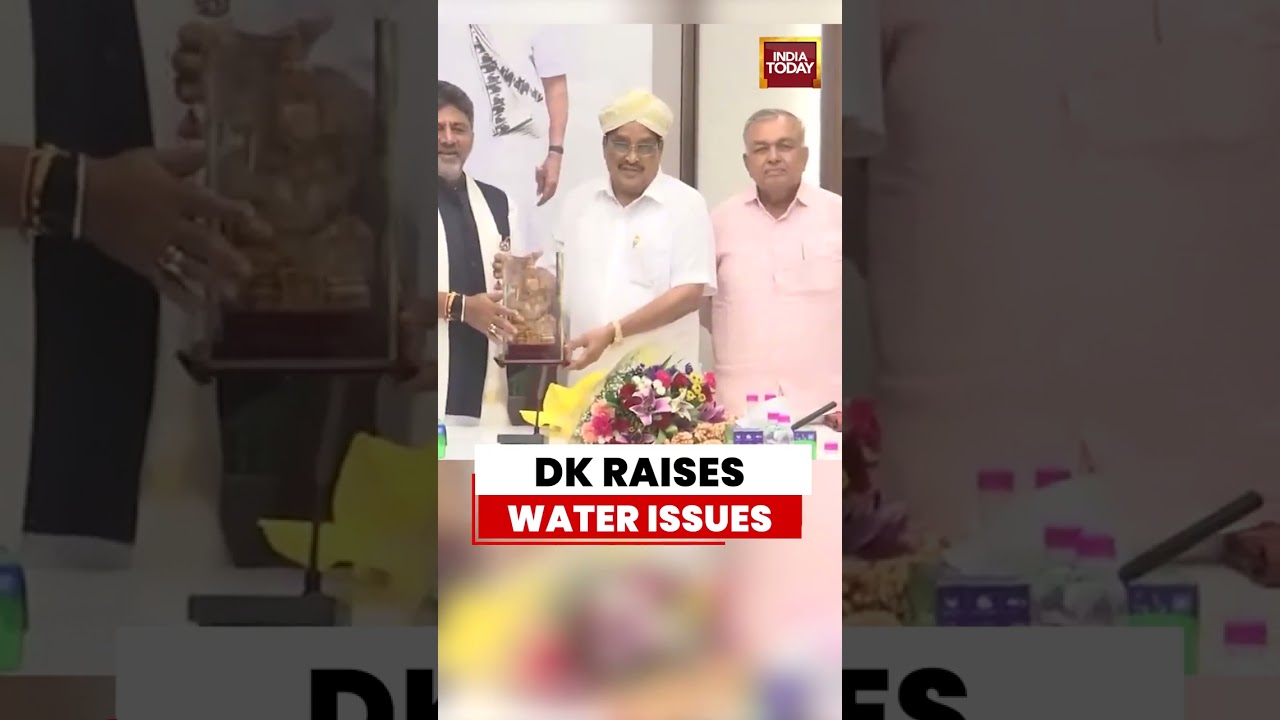 CM DKS News: DK Shivakumar Flags Key Water Concerns in Brief Delhi Meeting #dkshivakumar