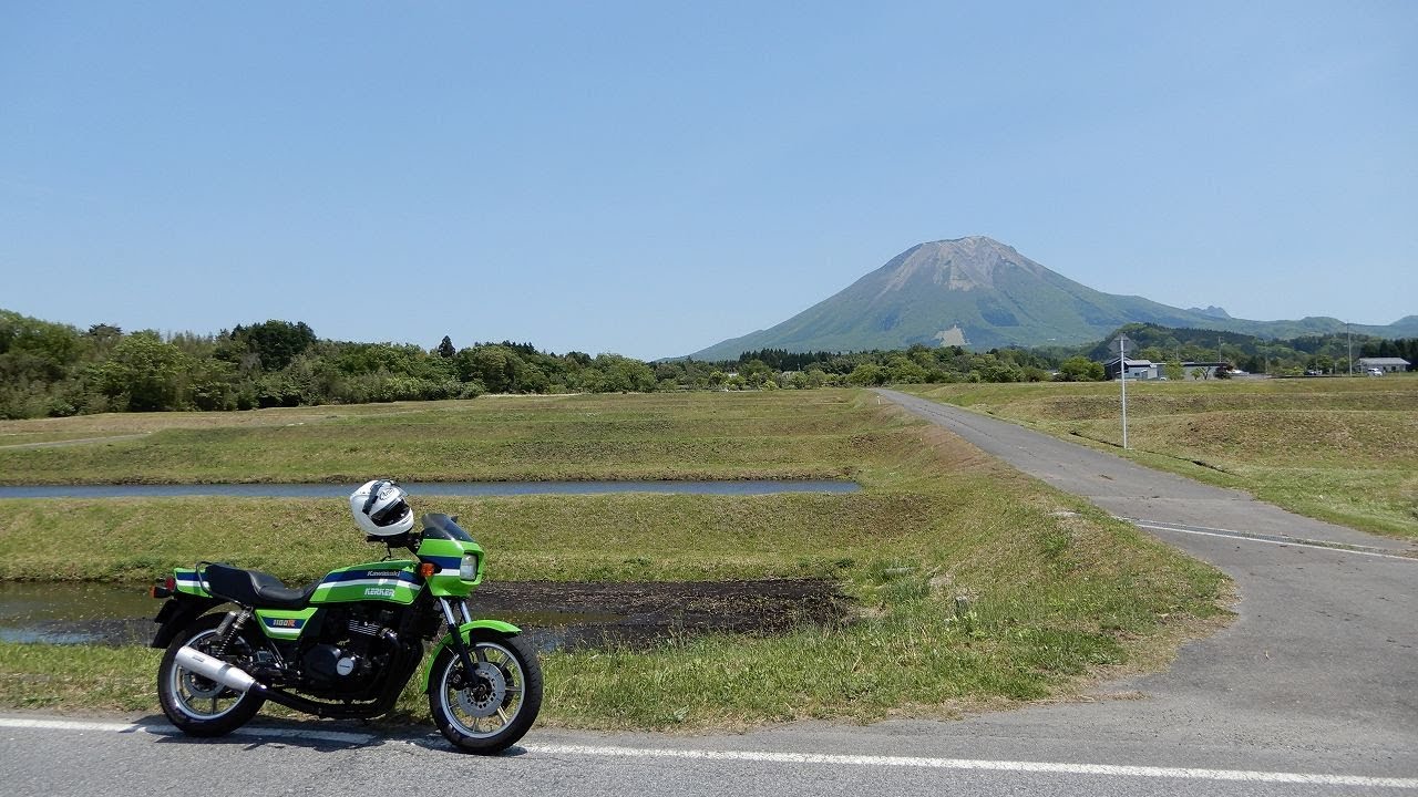バイクで大山一周