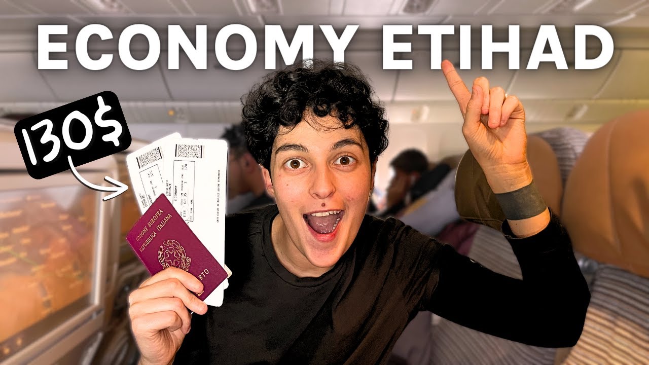 We paid 130$ to fly to Dubai Etihad Airways Economy