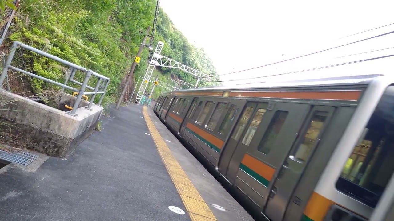 211系 K6+Kx編成 定光寺駅発車