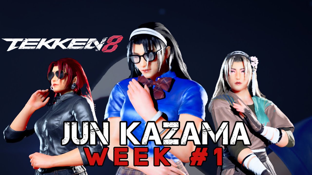 TEKKEN 8 | JUN KAZAMA: First Week Learning Jun!!