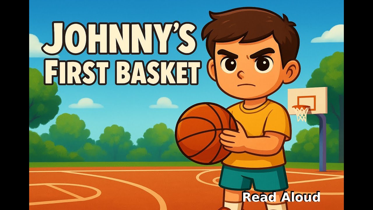 Johnny’s First Basket | Story About Perseverance for Kids | Never Give Up, Growth Mindset Motivation