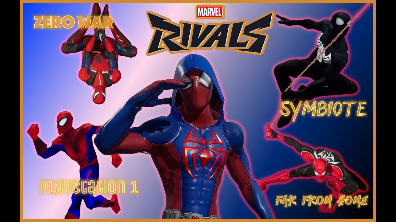 Spider-verse in Marvel Rivals | Spider-Man Mods
