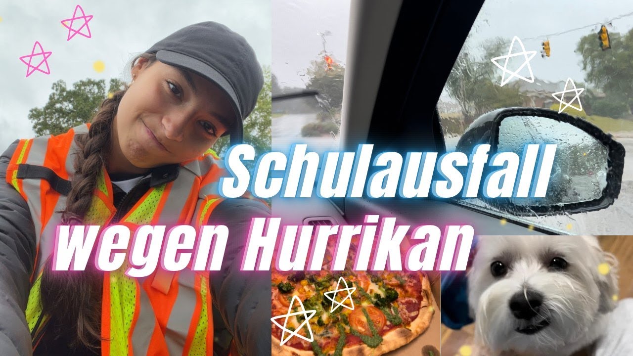 SCHULAUSFALL an meiner HIGH SCHOOL wegen HURRIKANE || Auslandsjahr 22/23