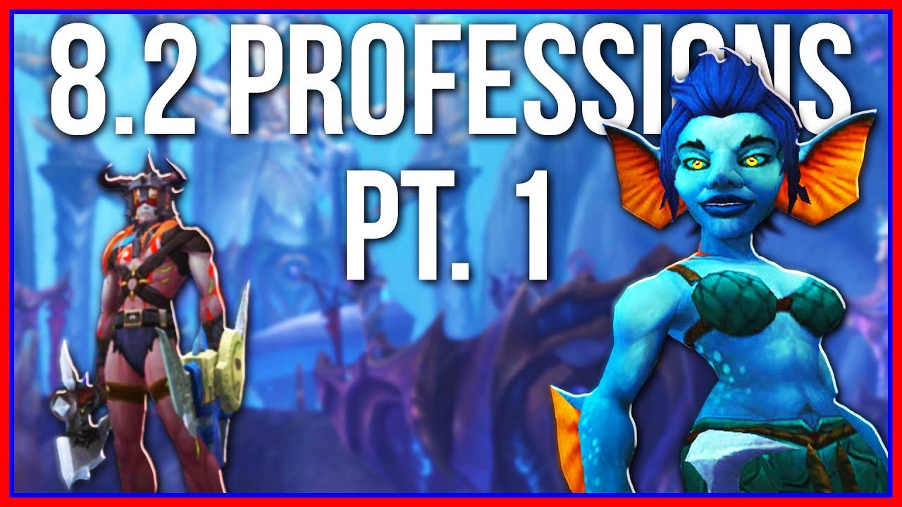 RISE OF AZSHARA PROFESSIONS PREP | Patch 8.2 Skinning and Leatherworking