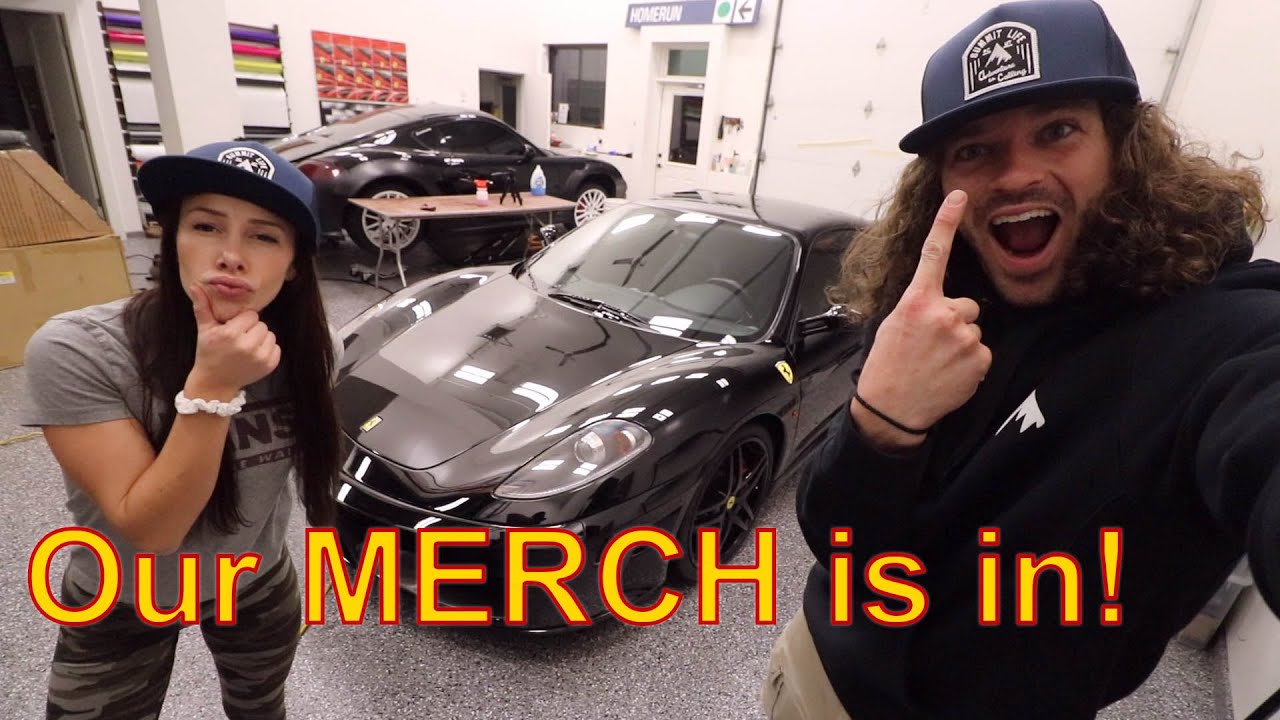 Sending out MERCH + What's next for the Ferrari?!