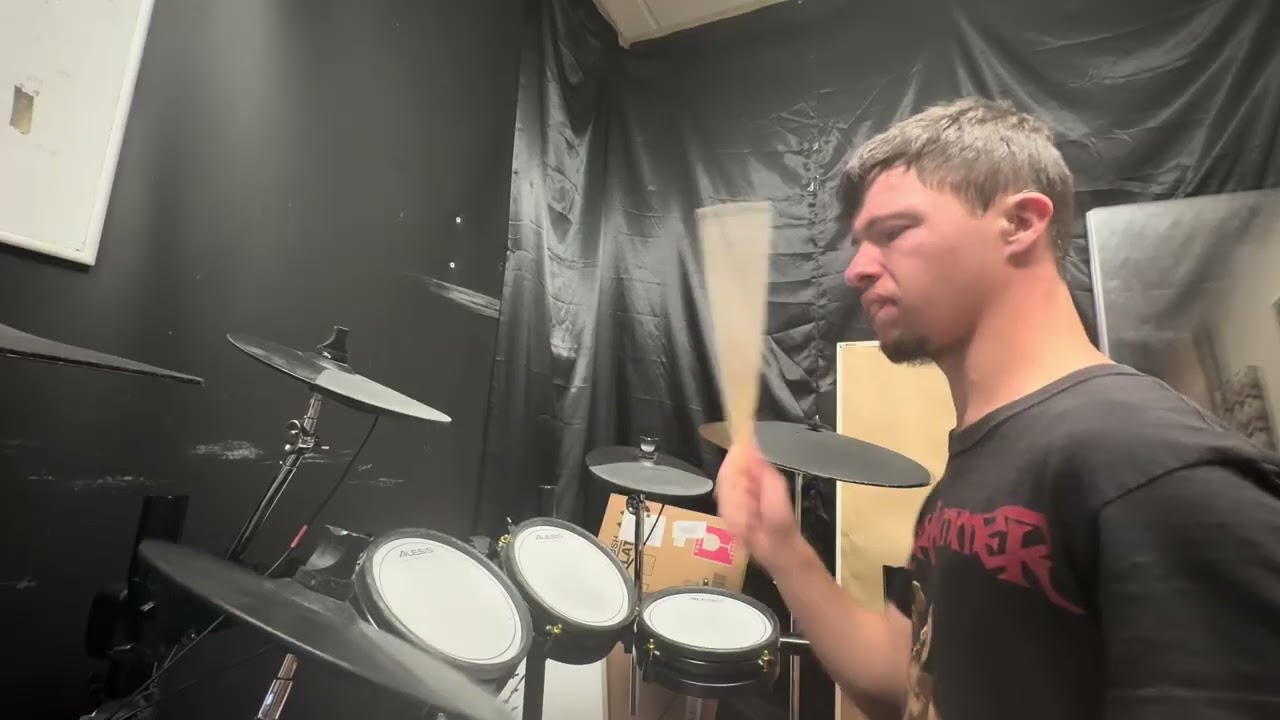 Lucid red dawn drum cover by Adam Peets
