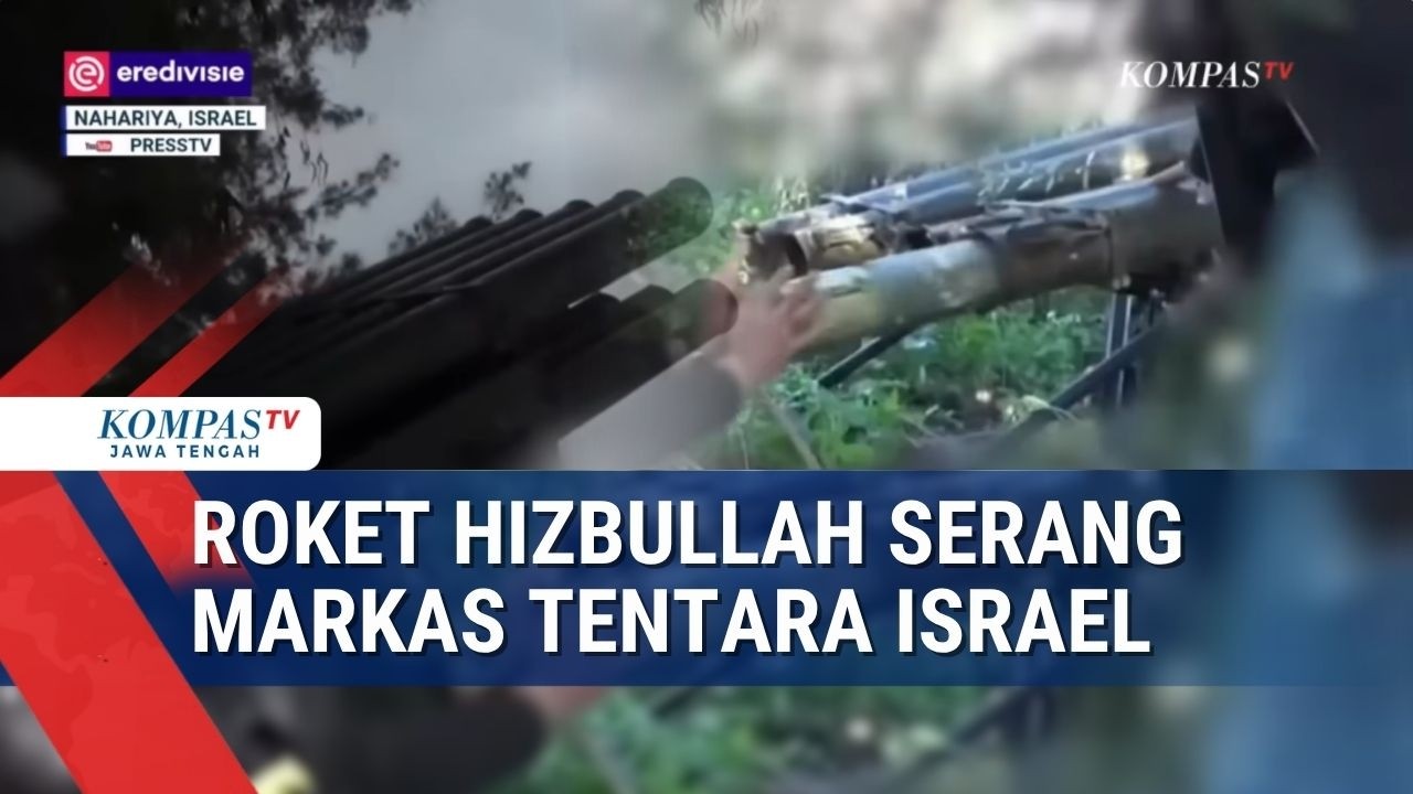 Roket Hizbullah Serang Markas Tentara Israel