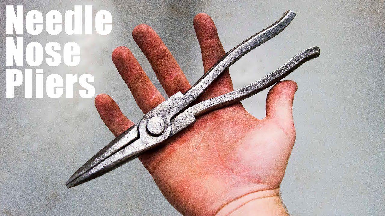 Forging Needle Nose Pliers - Blacksmithing