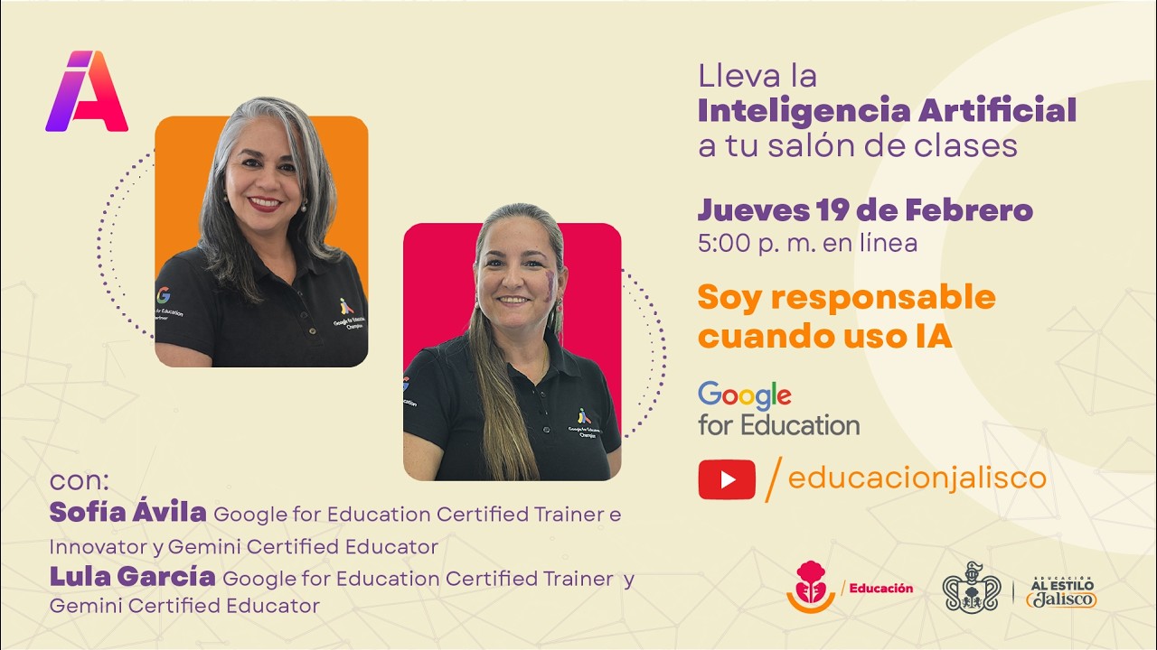 Lleva la IA a tu salón de clases: Soy responsable cuando uso IA