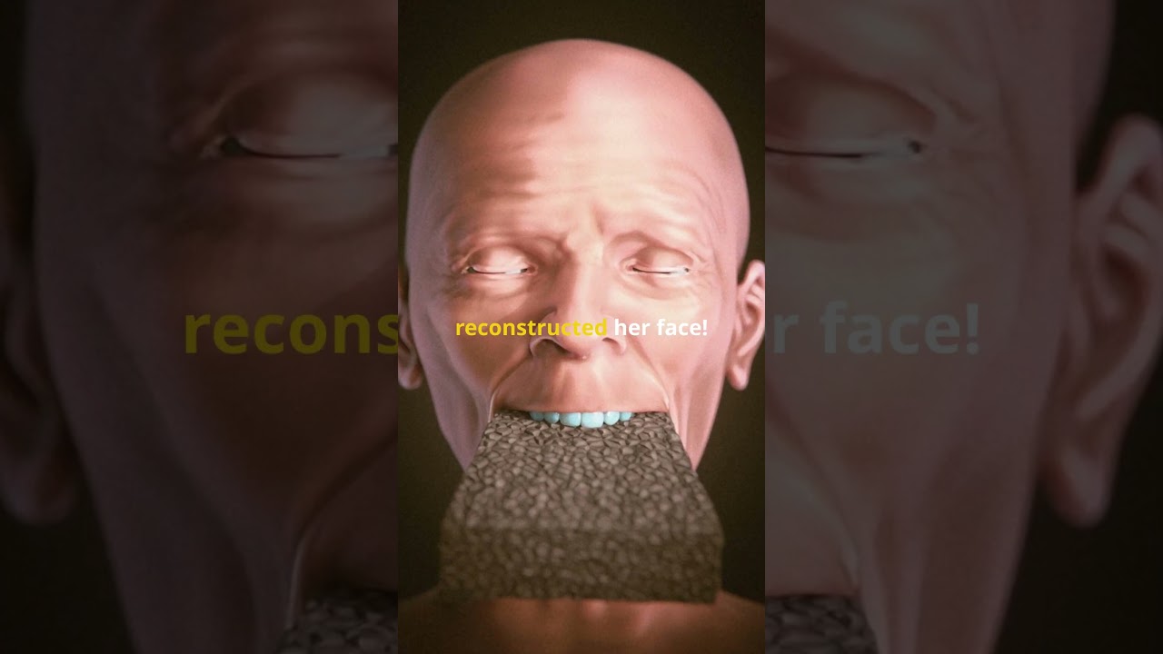 16th Century 'Vampire' With A Brick In Her Mouth Reconstructed facts #ancient #artifact #vampire