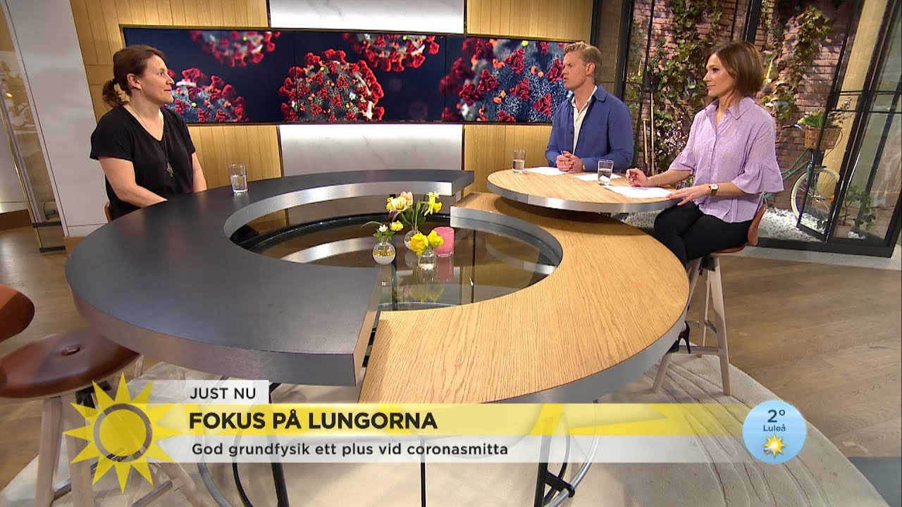 Stilla sängliggande farligt vid covid-19 - Nyhetsmorgon (TV4)