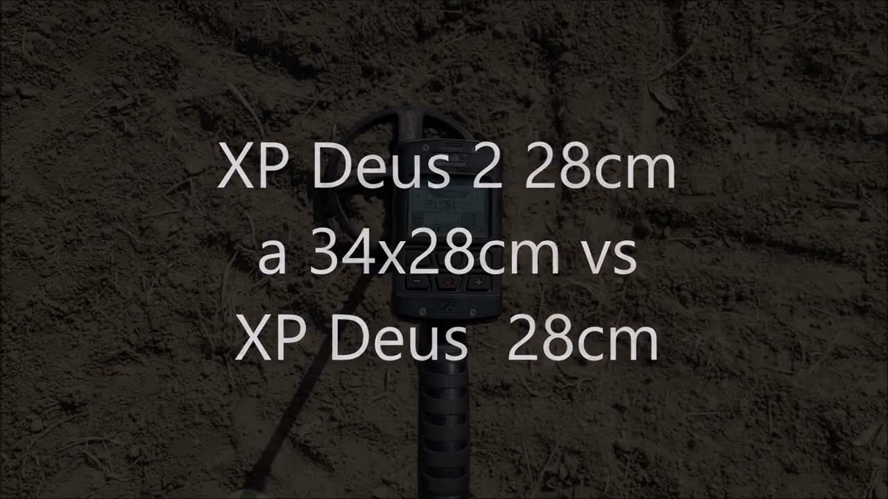 Test separace XP Deus 2 28cm a 34x28cm vs XP Deus 28cm