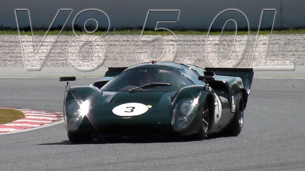 Lola T70 Chevrolet - LOUD V8 5.0L Sound!