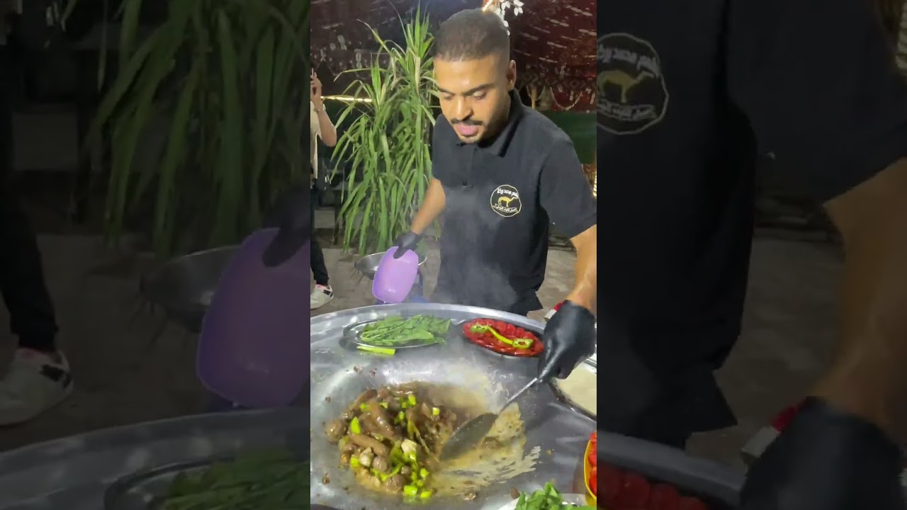 عرض ال ٢كيلو ونص كبدة جملي كرداسة خيم محمد بركة 🔥🐪